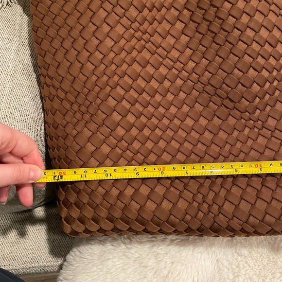 Nylon Woven Bag with matching wristlet - Picture 5 of 6